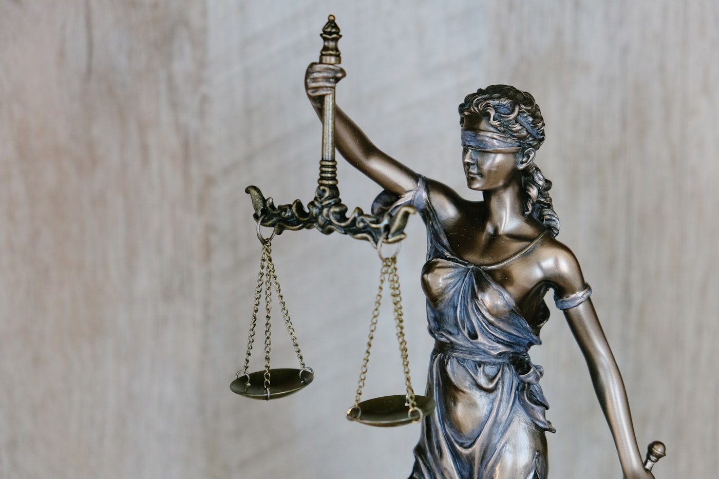Lady Justice statue representing legal research and professional opportunity